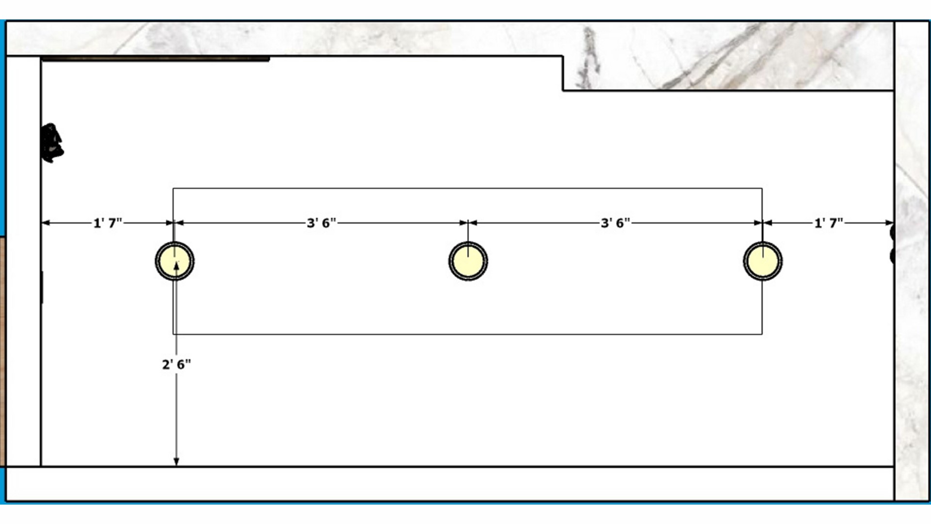 False ceiling view