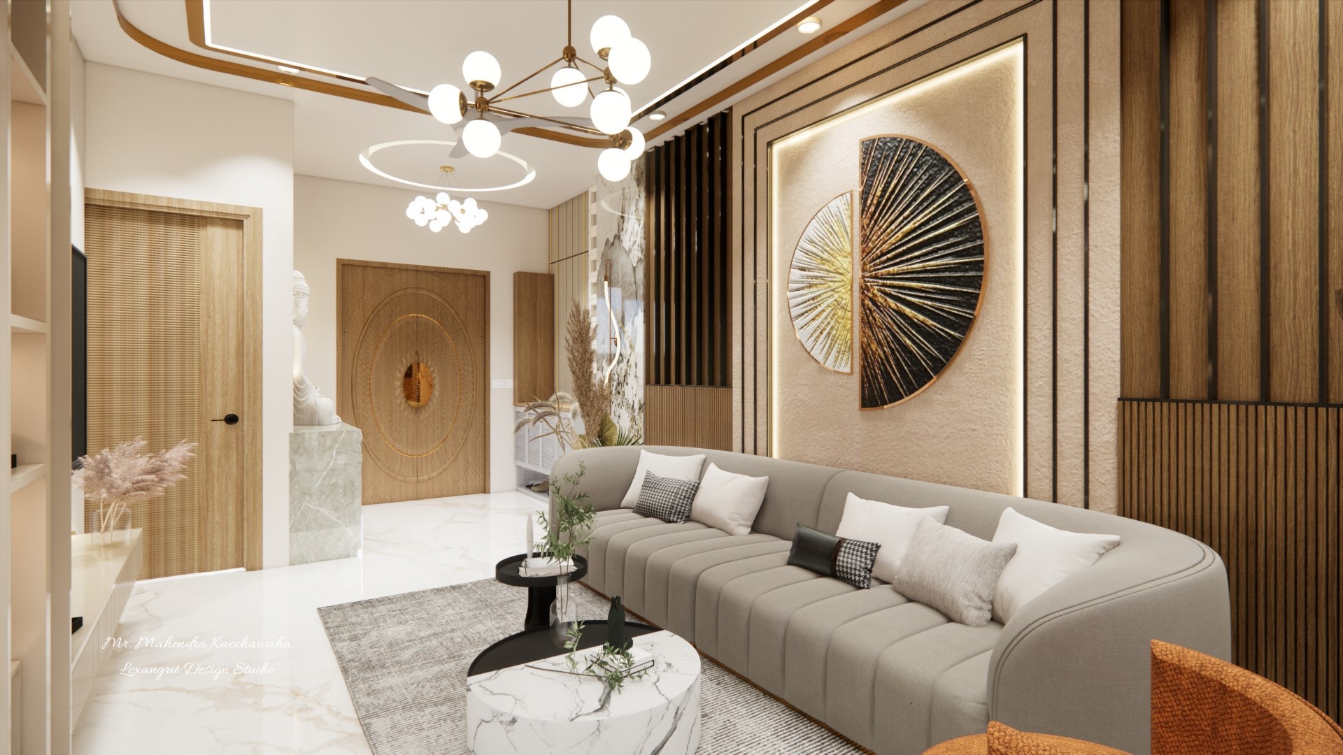 Interior design in Jodhpur, Rajasthan for Mr. Mahendra Kacchawaha
