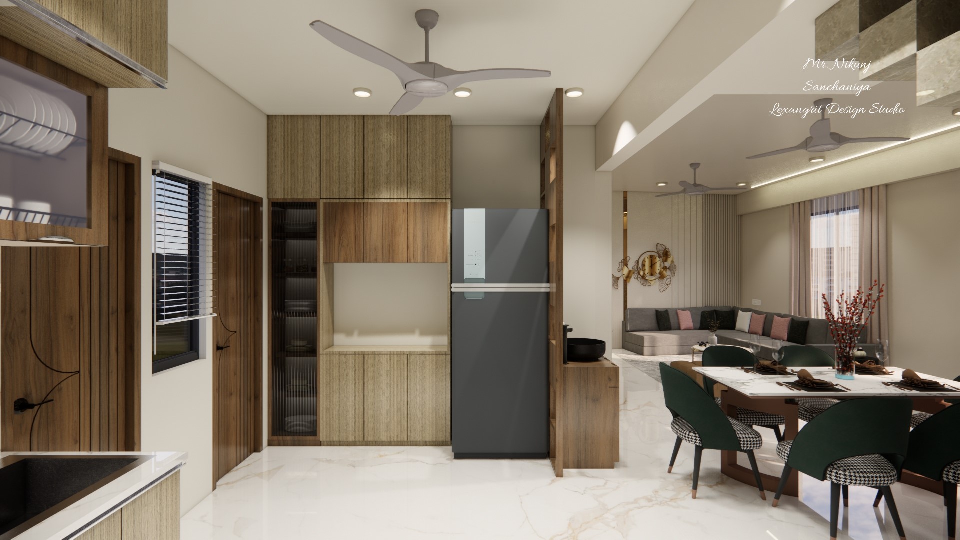 Modular kitchen storage  2d dimensions
