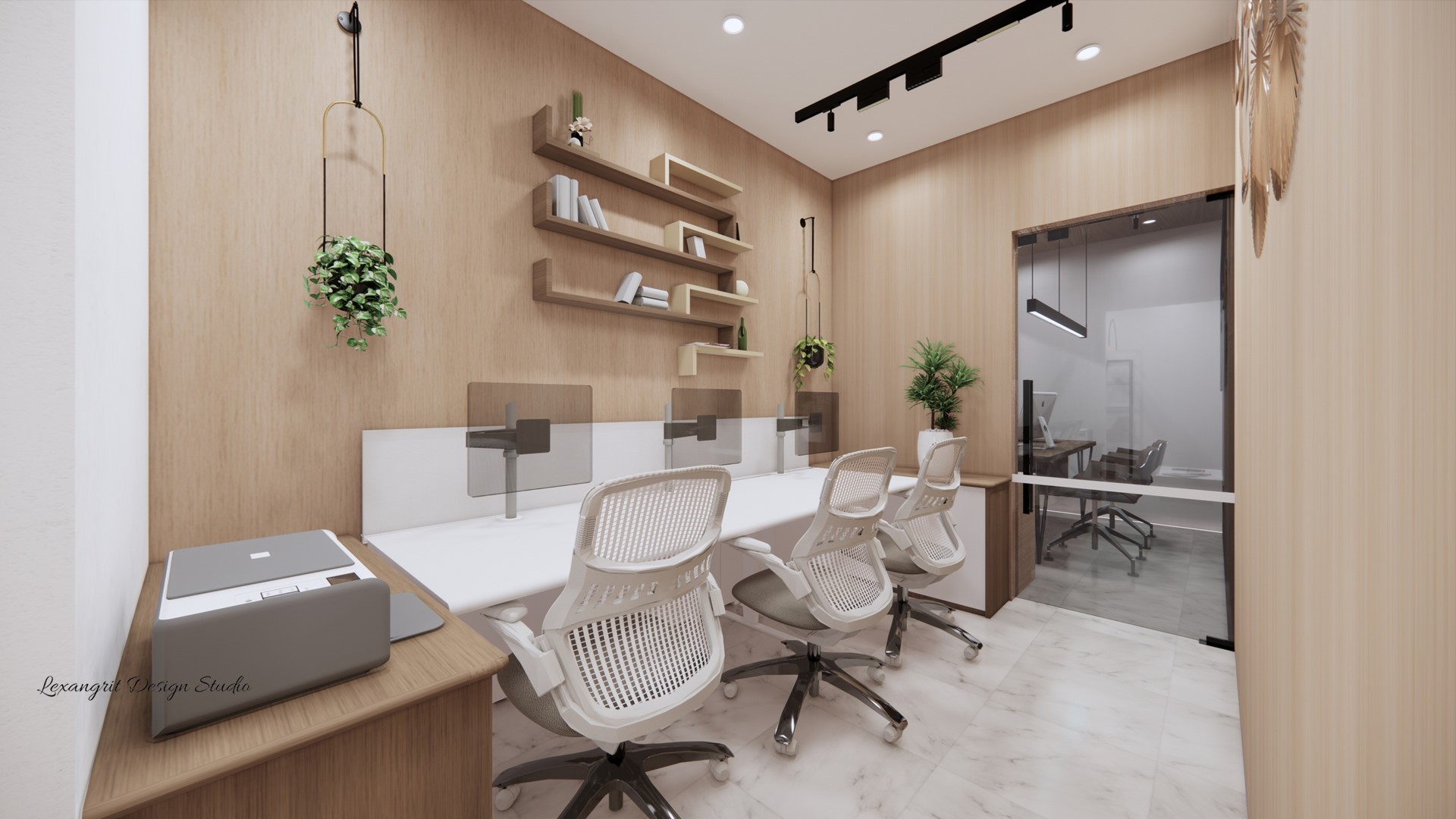 Employees cabin design