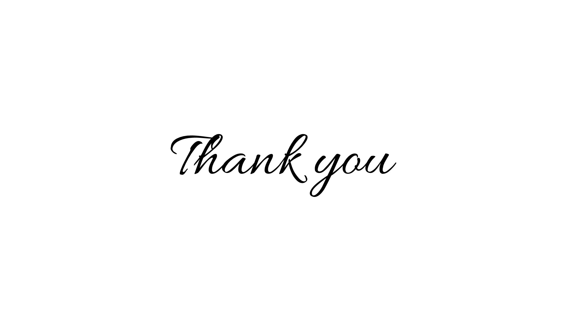 Thank you