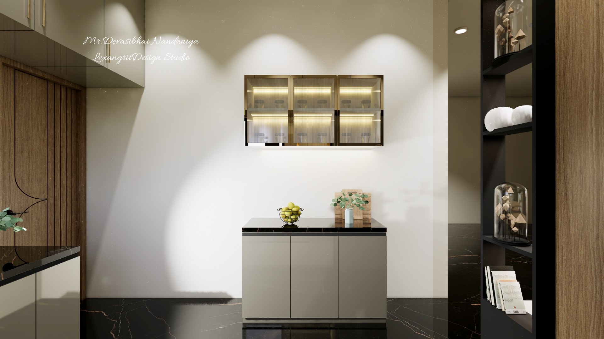 We are interior designers in Jamnagar | Mr. Devasibhai Nandaniya's project by Lexangrit Design Studio