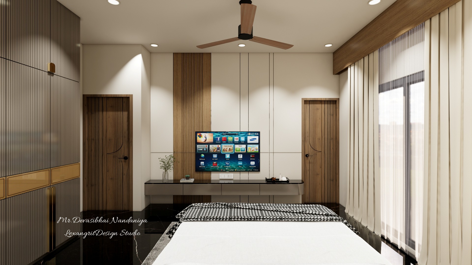 We are interior designers in Jamnagar | Mr. Devasibhai Nandaniya's project by Lexangrit Design Studio