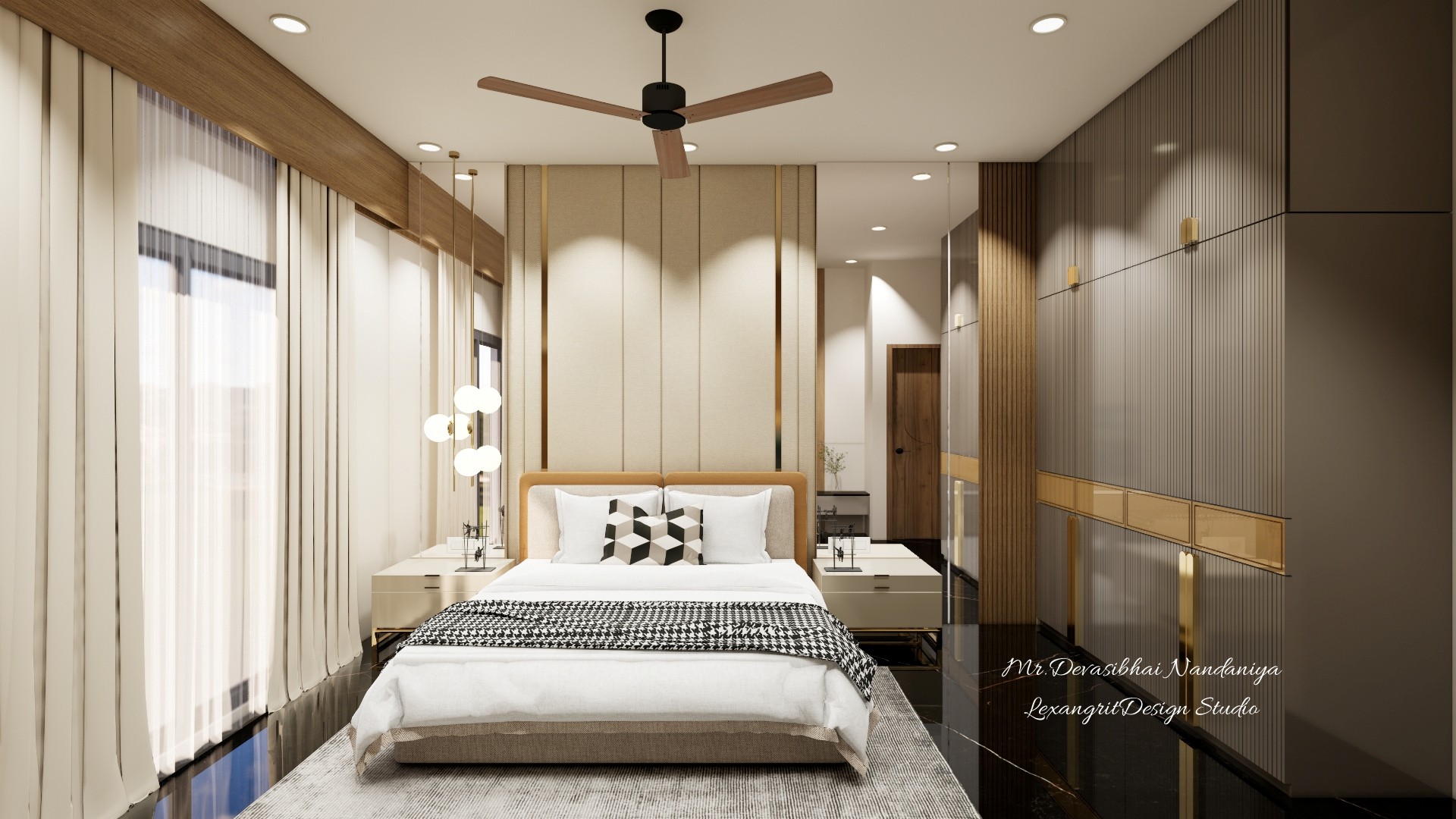 We are interior designers in Jamnagar | Mr. Devasibhai Nandaniya's project by Lexangrit Design Studio