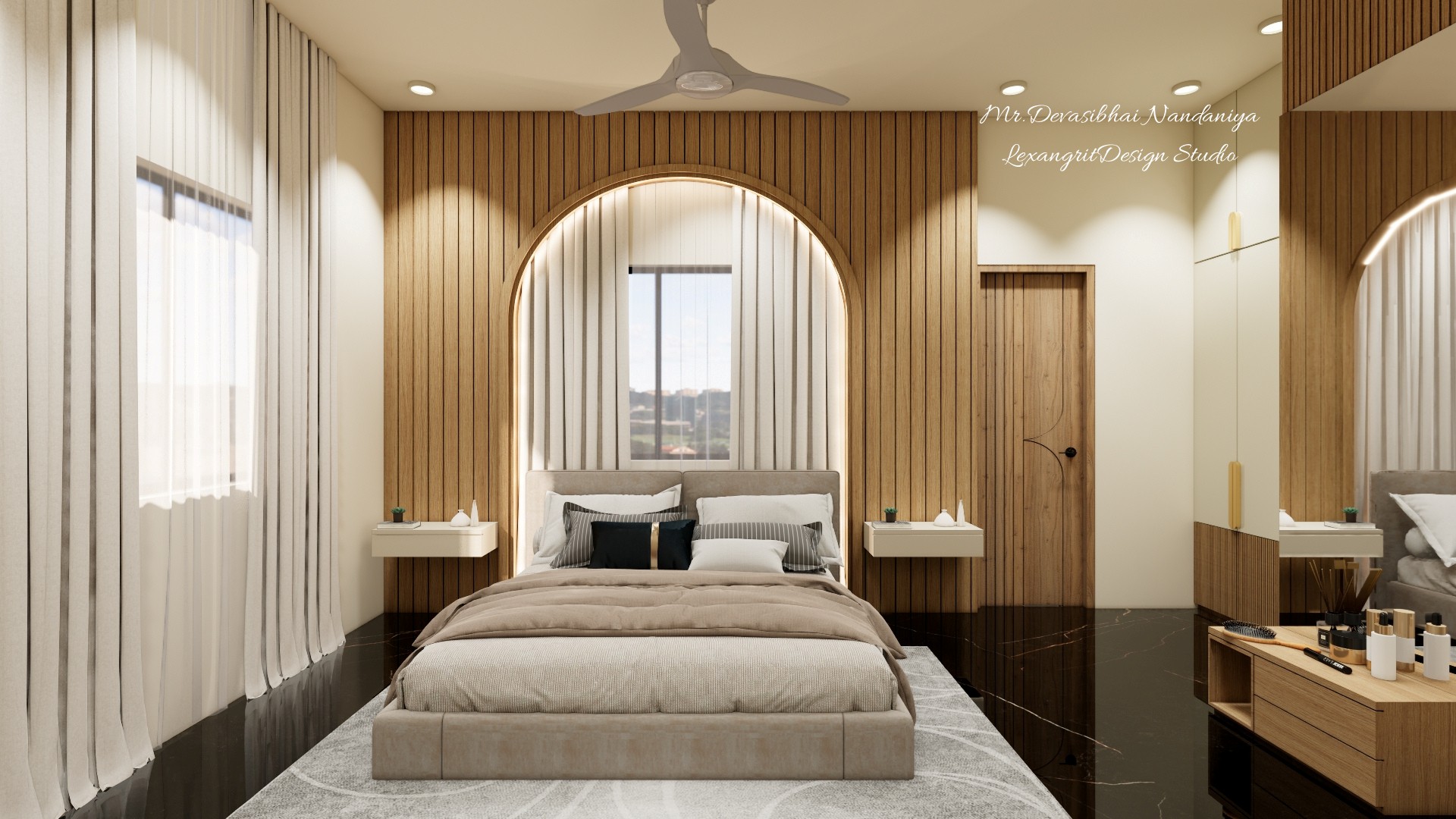 We are interior designers in Jamnagar | Mr. Devasibhai Nandaniya's project by Lexangrit Design Studio