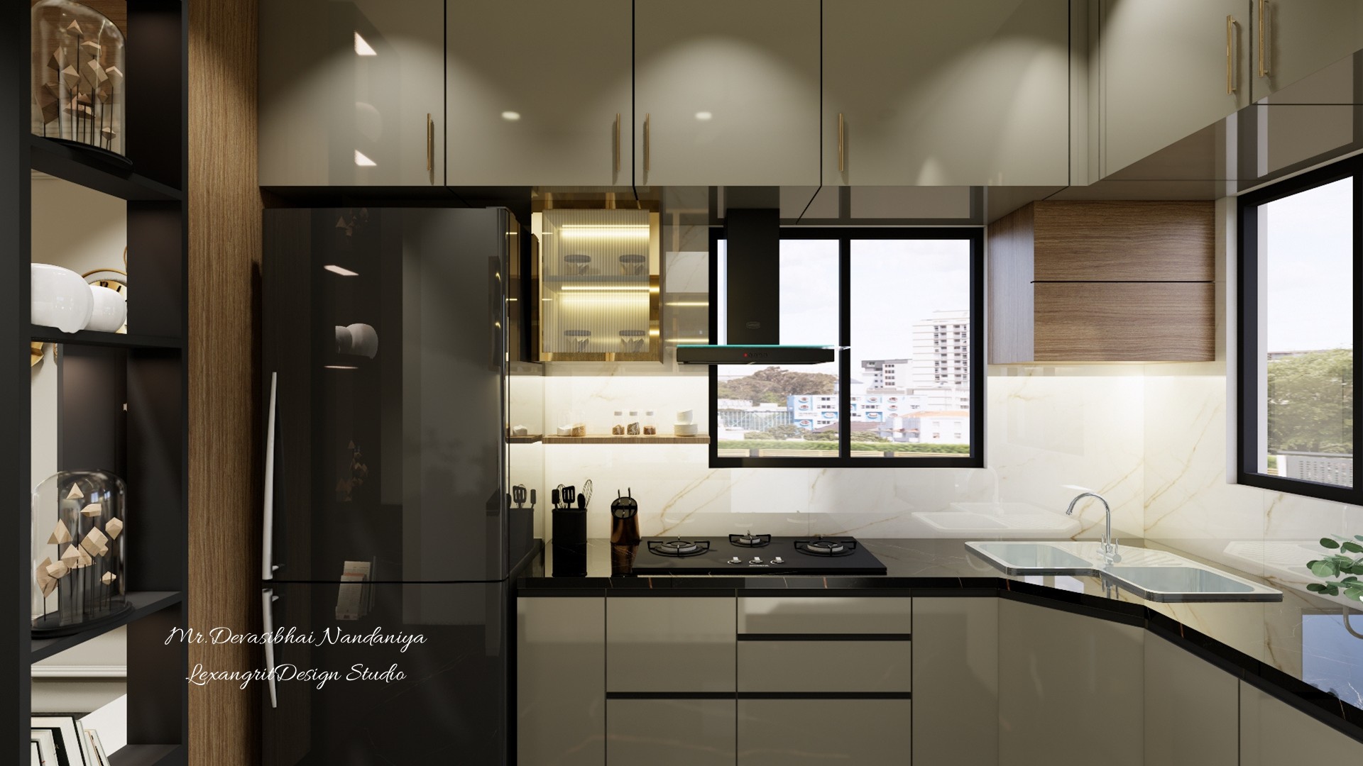 We are interior designers in Jamnagar | Mr. Devasibhai Nandaniya's project by Lexangrit Design Studio