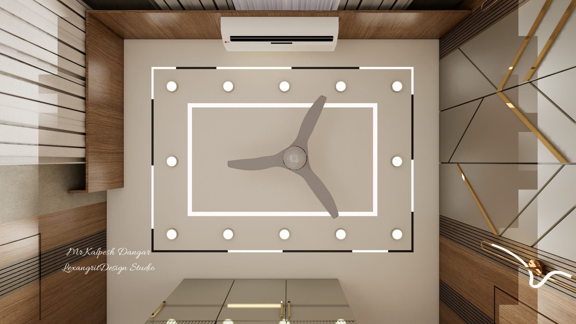 We are interior designers in Jamnagar | Mr. Kalpesh Dangar's project by Lexangrit Design Studio