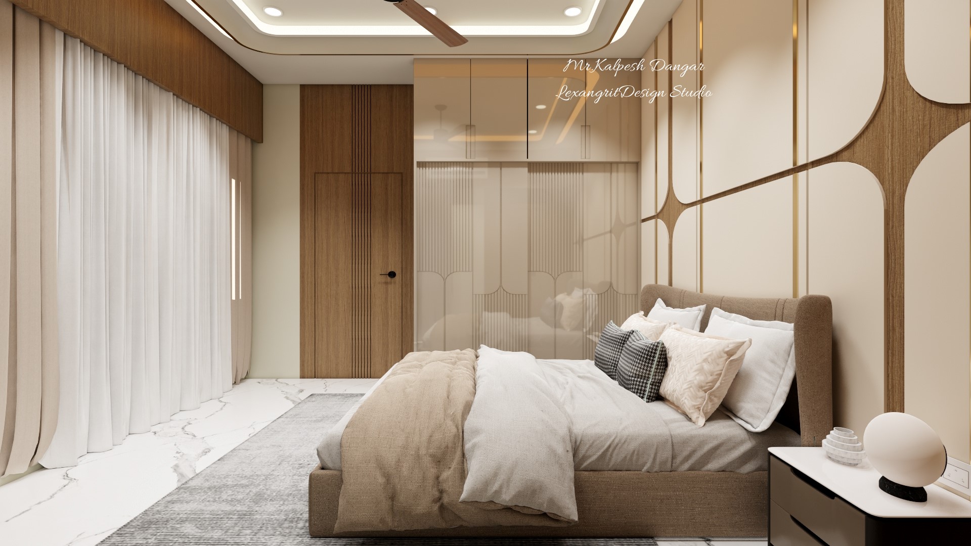 We are interior designers in Jamnagar | Mr. Kalpesh Dangar's project by Lexangrit Design Studio
