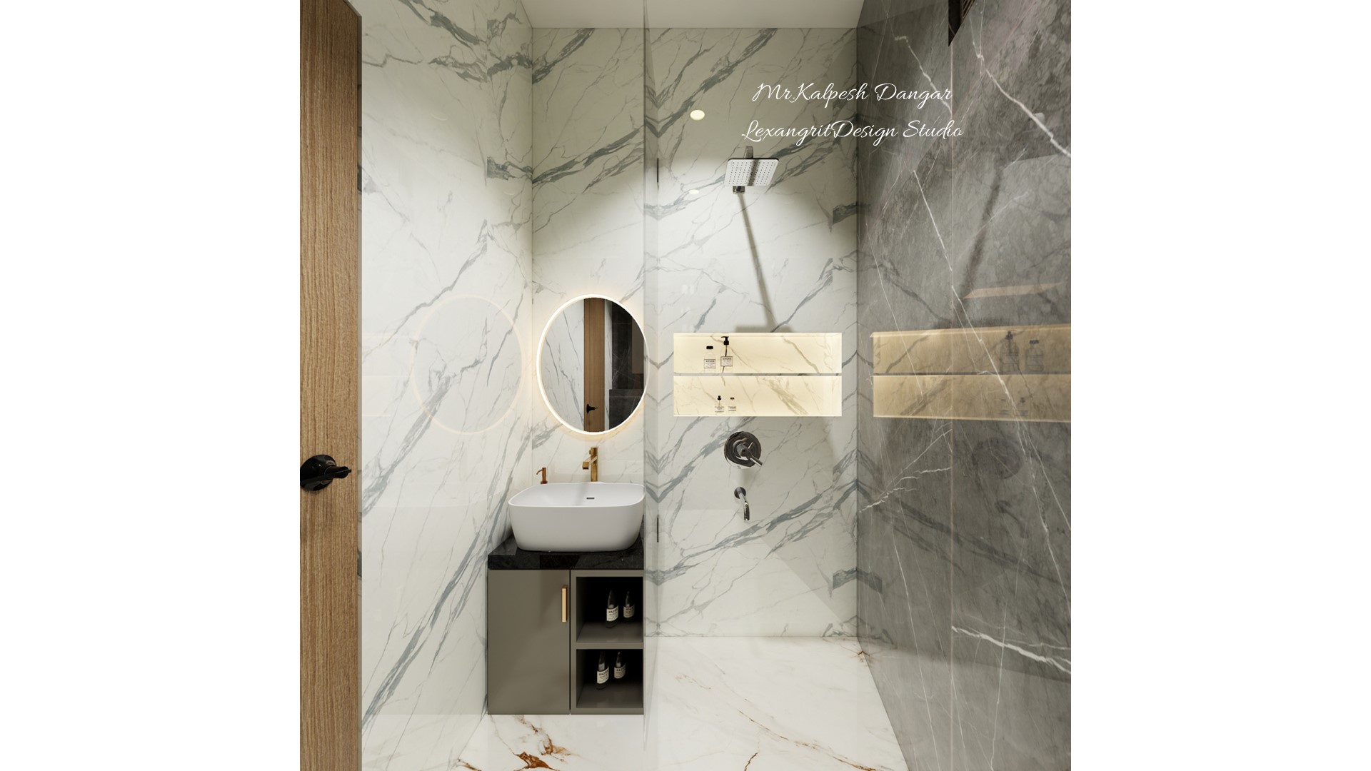We are interior designers in Jamnagar | Mr. Kalpesh Dangar's project by Lexangrit Design Studio