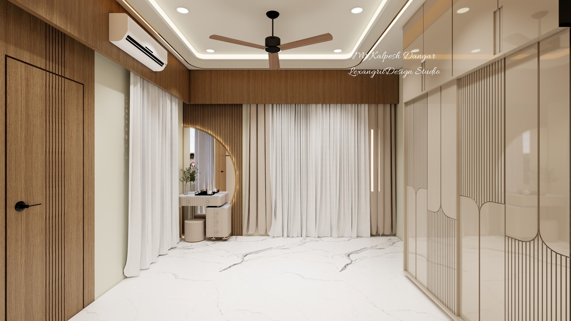 We are interior designers in Jamnagar | Mr. Kalpesh Dangar's project by Lexangrit Design Studio