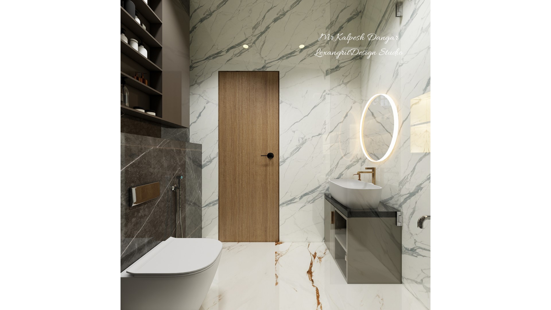 We are interior designers in Jamnagar | Mr. Kalpesh Dangar's project by Lexangrit Design Studio