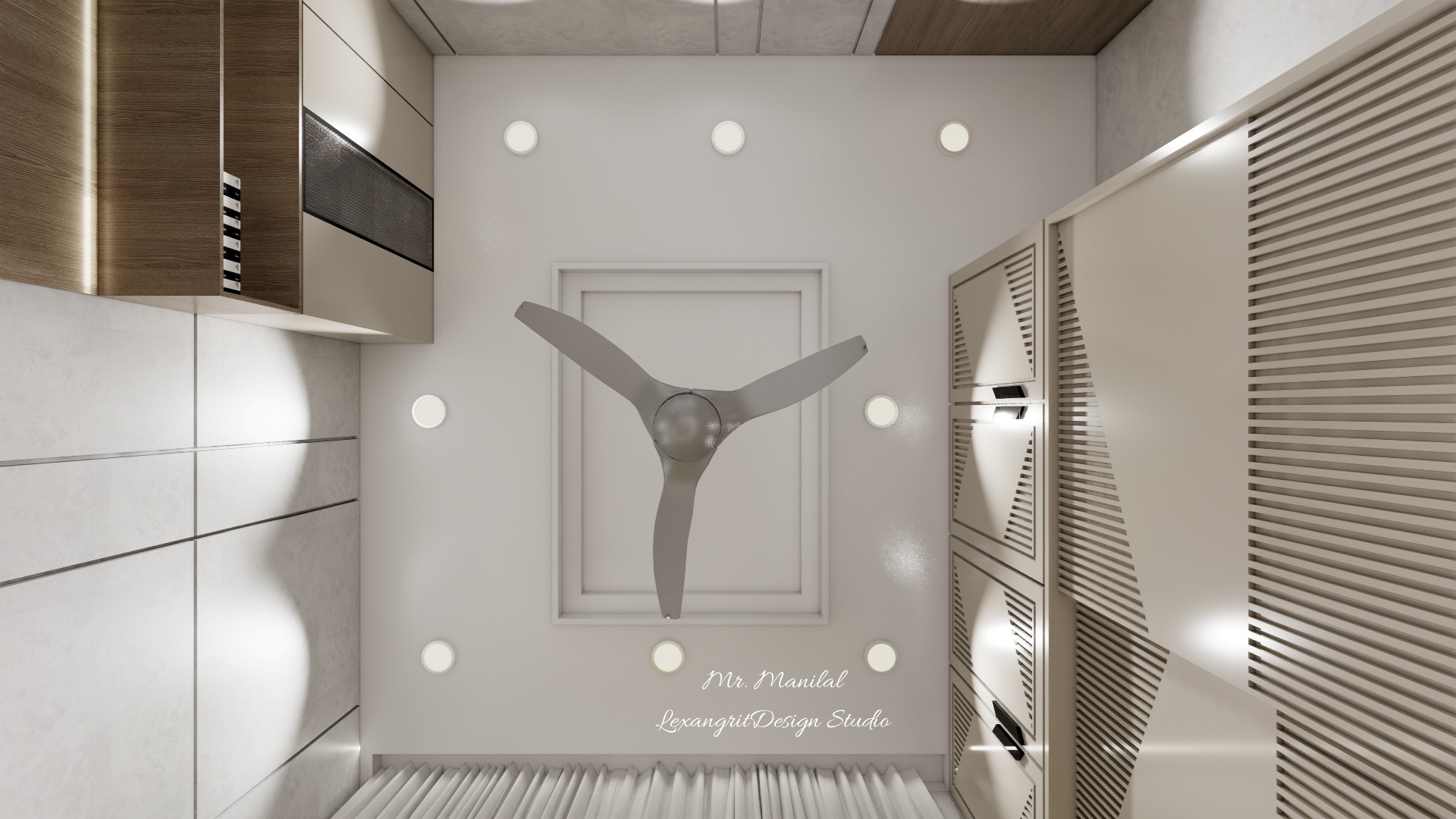 We are interior designers in Mehsana | Mr. Bharat Bhai Manilal Patel's Villa interior design project by Lexangrit Design Studio