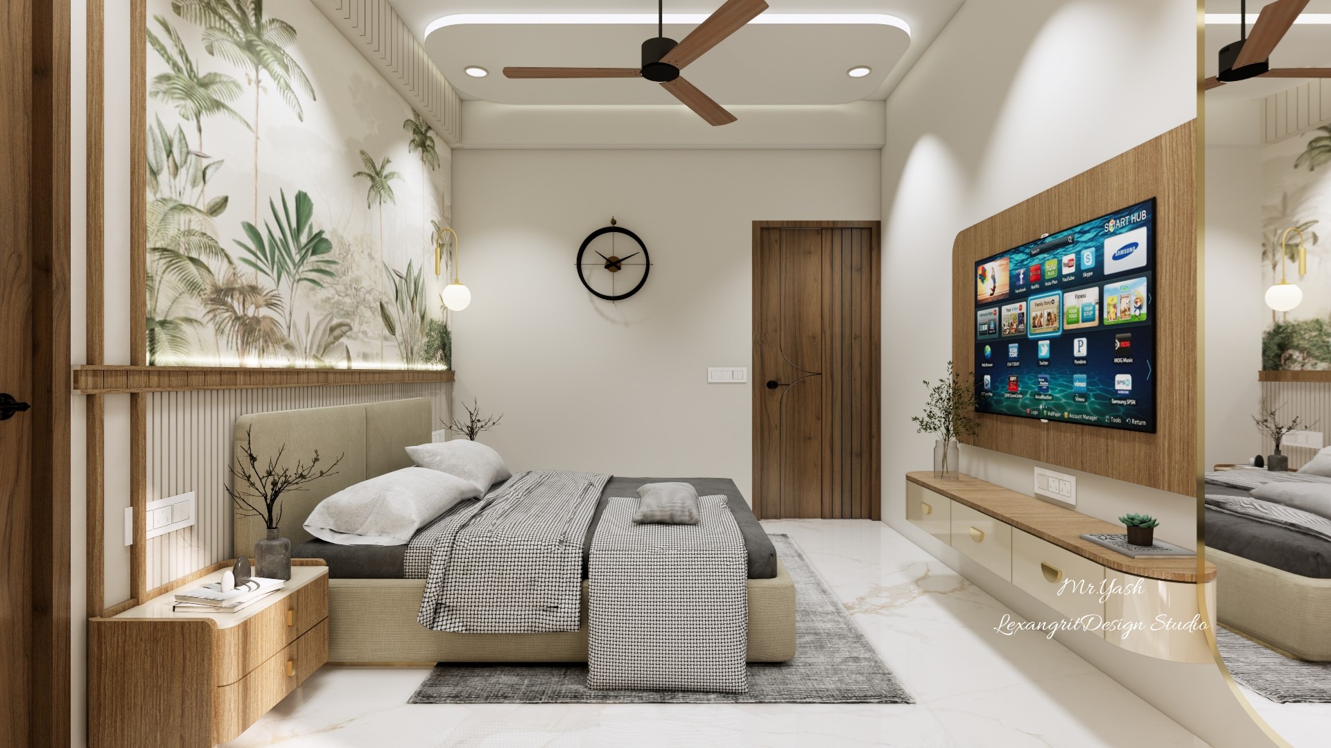 Master bedroom design idea