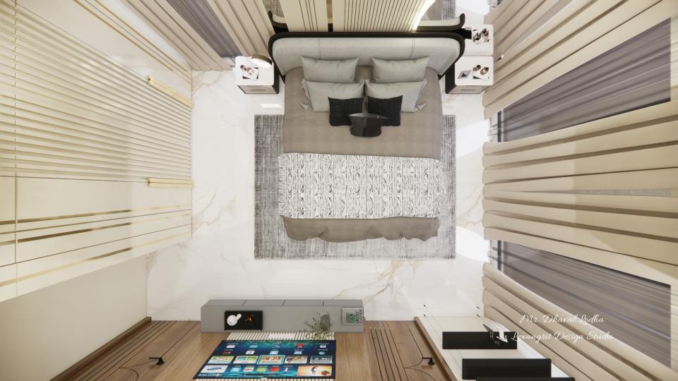 Master bedroom top view