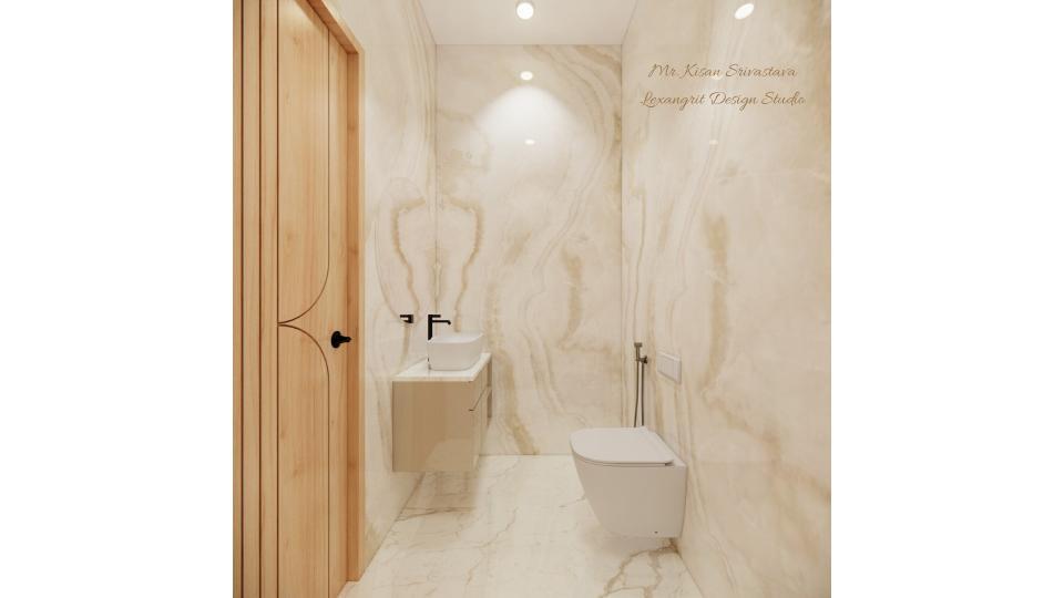 Showing wc area and vanity unit area