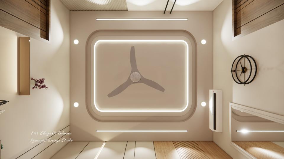 Master bedroom False ceiling view