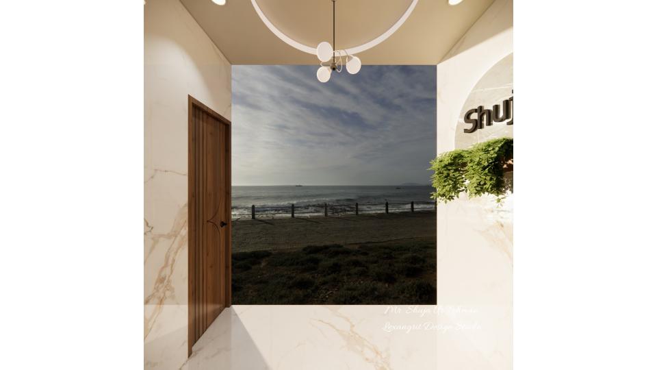 Passage to road side are