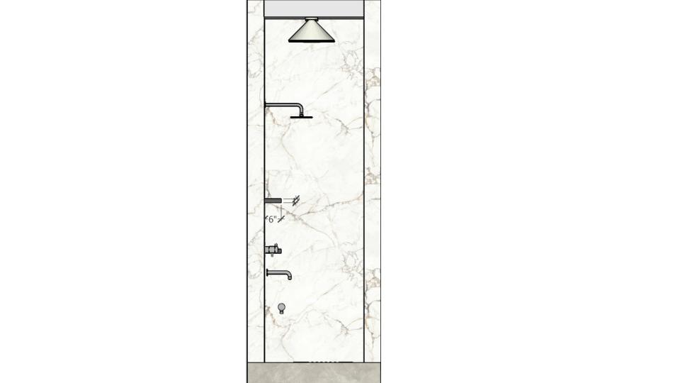 Toilet plumbing 2d dimensions