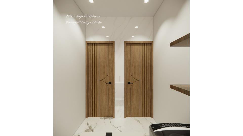 Utility entrance view