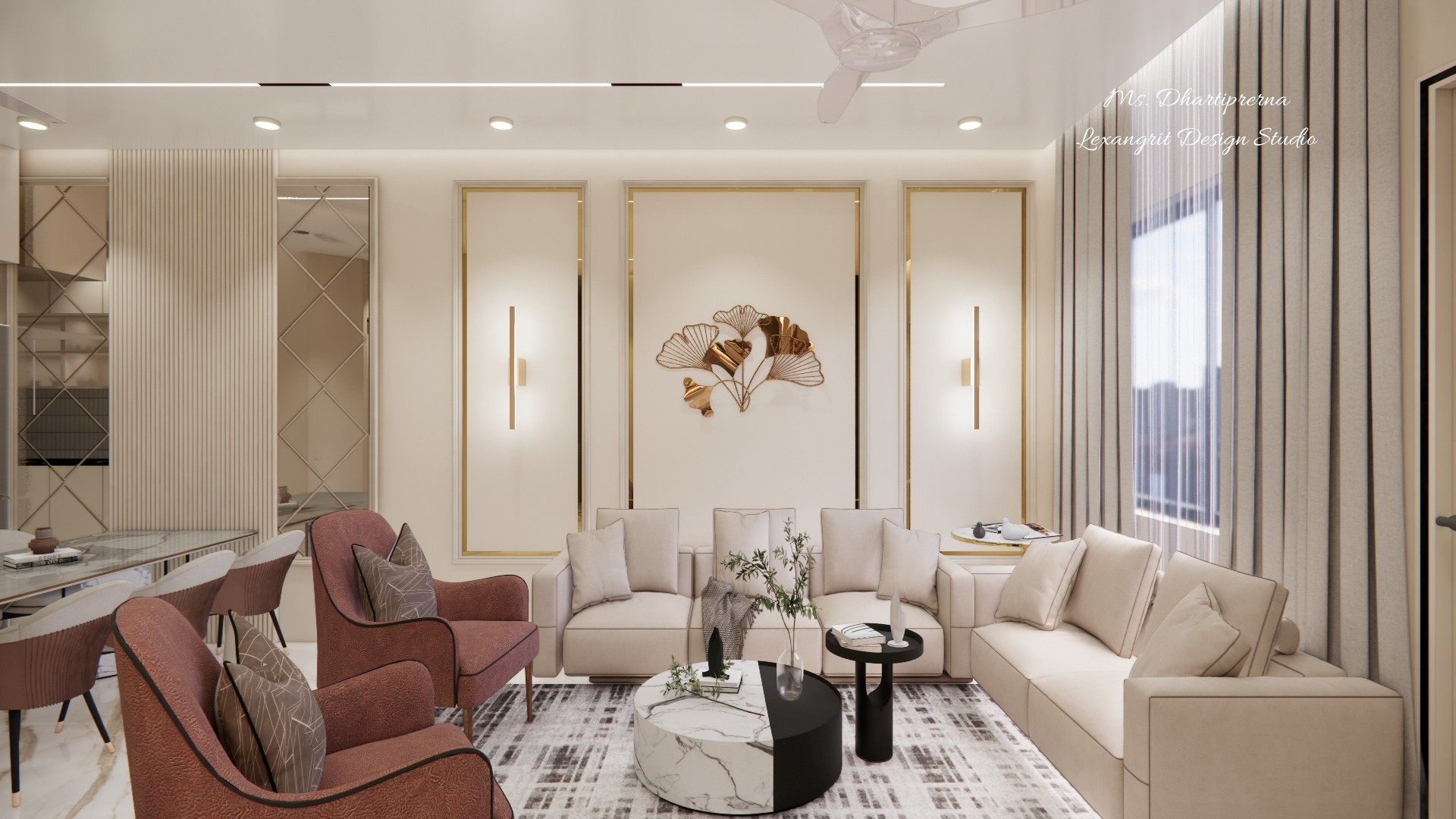 House Interior Design in Rajkot, Gujarat – Ms. Dharti Prerna | Lexangrit