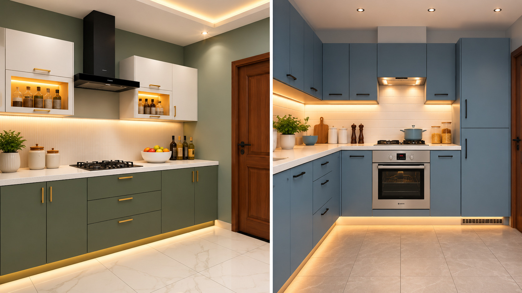 HDHMR vs Plywood vs BWP comparison for modular kitchen cabinets