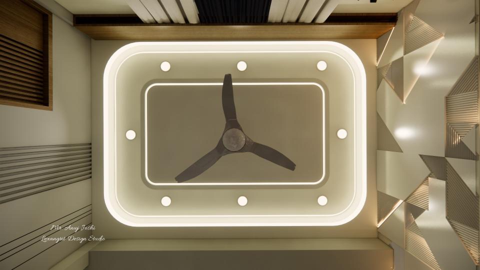 Living room false ceiling view