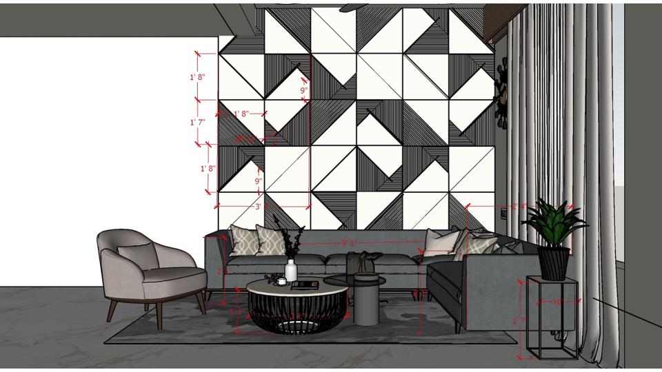 Living room large & comfortable sofa sets and decorative wall 2d dimensions