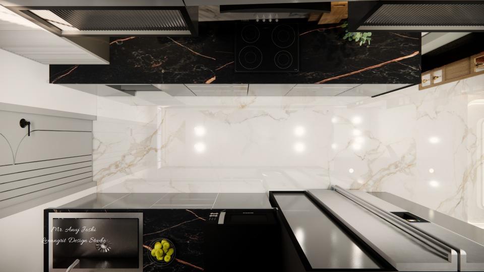 Modular Kitchen top view