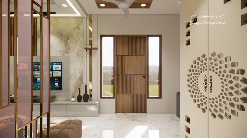 Living room entrance door