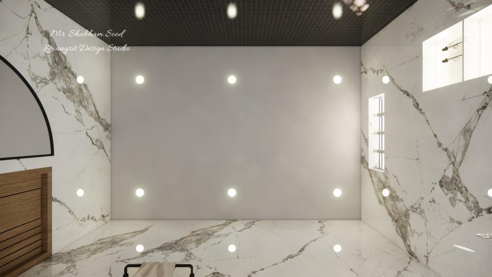 Master Bathroom false ceiling view