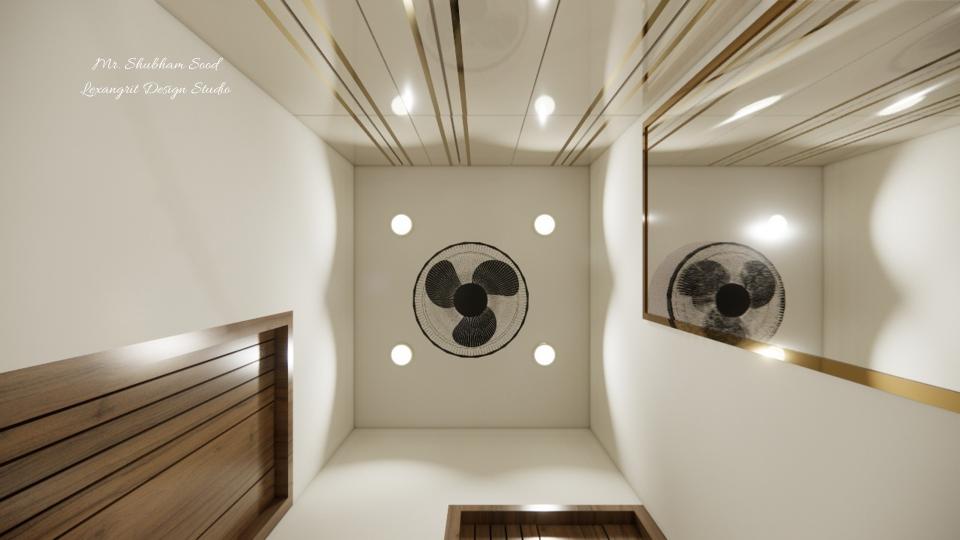 walk in closet false ceiling view