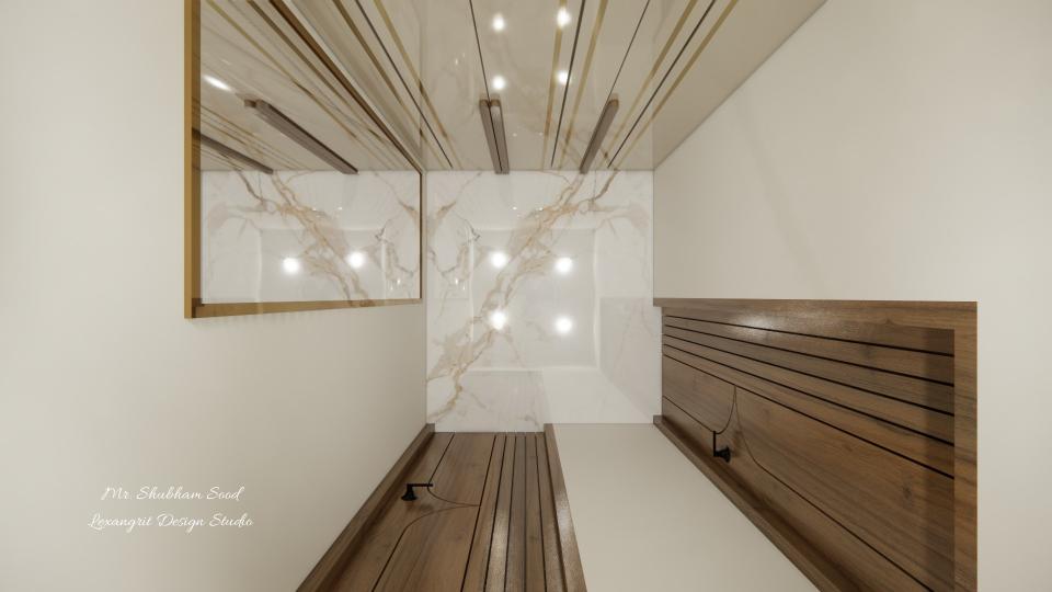 walk in closet top view