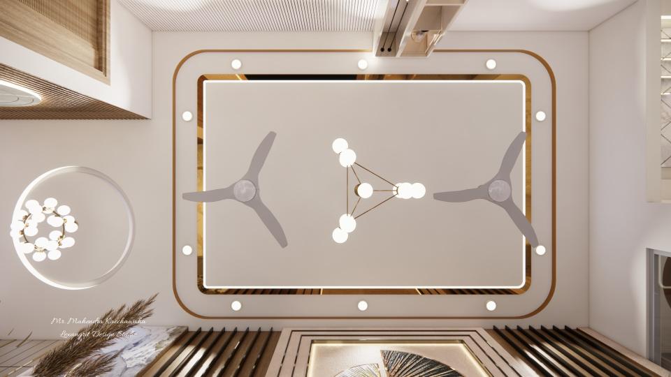 Living false ceiling design