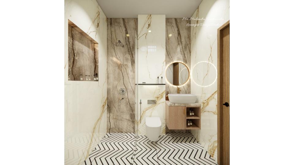 Luxury bathroom for kids