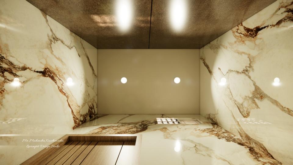 Toilet false ceiling design