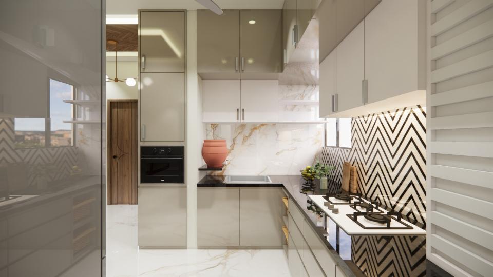 Kitchen cooking area