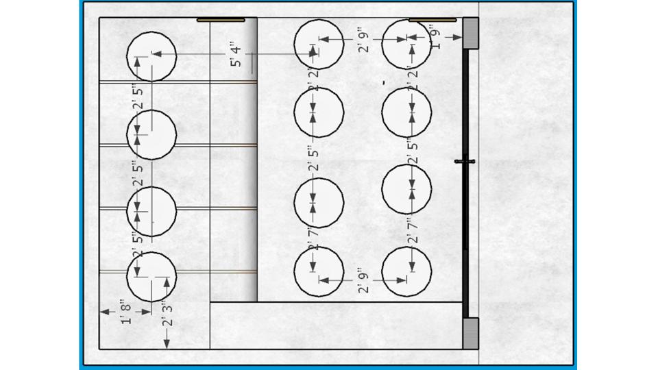 Jewellery shop false ceiling 2d dimentions