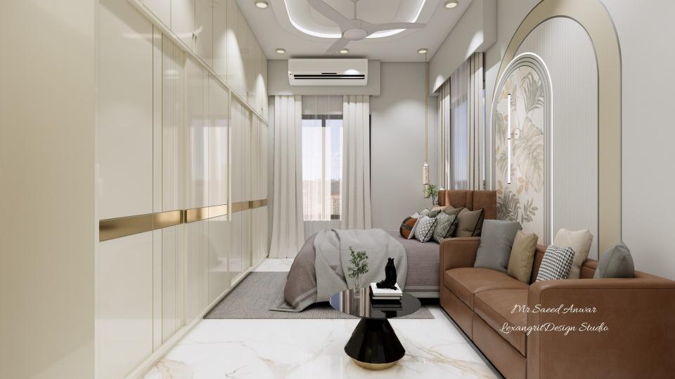 Bedroom full size cuirtain