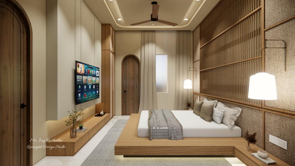 Bedroom wooden furniture design