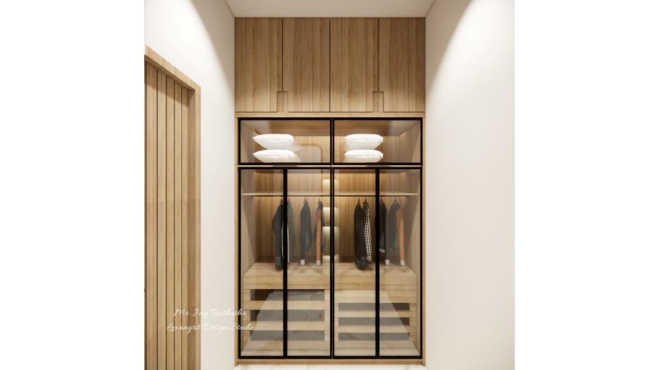 glass profile wardrobe