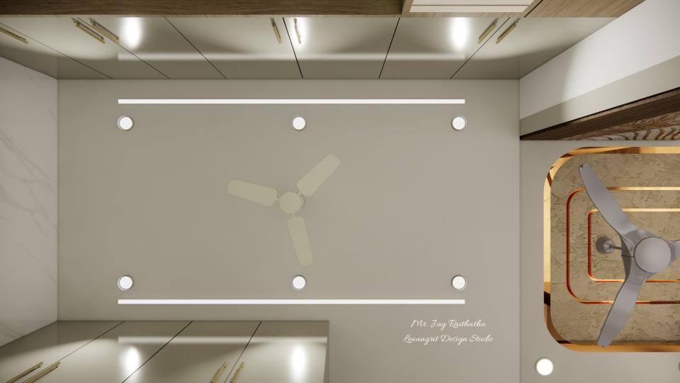 Kitchen false ceiling design idea