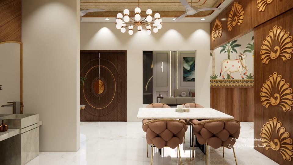 main door in dinning room