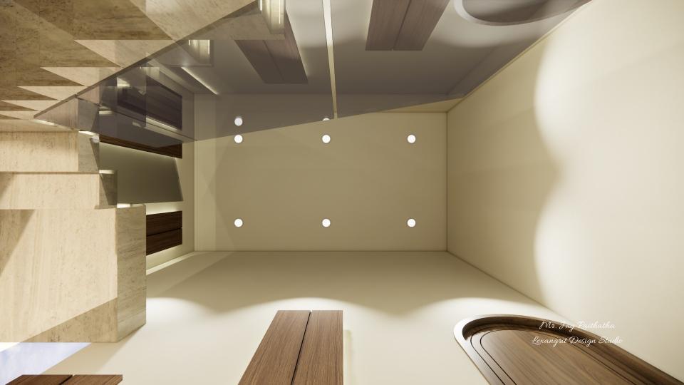 stair cese false ceiling