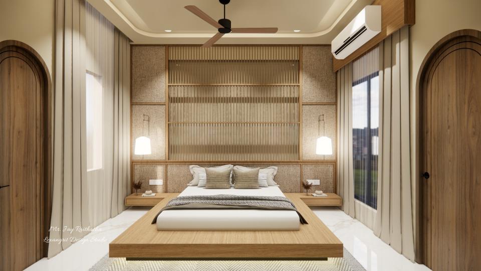 unique bed back design