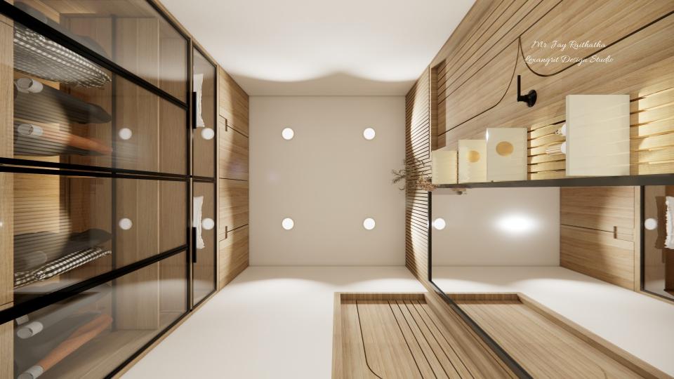 walkin closet flase ceiling