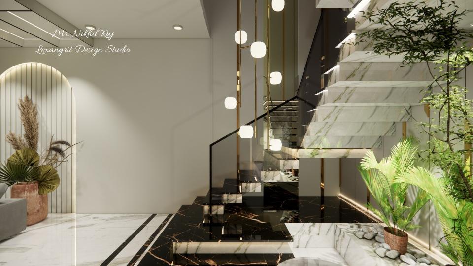 Staircase design showing