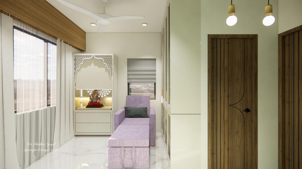 After entrance puja room showing