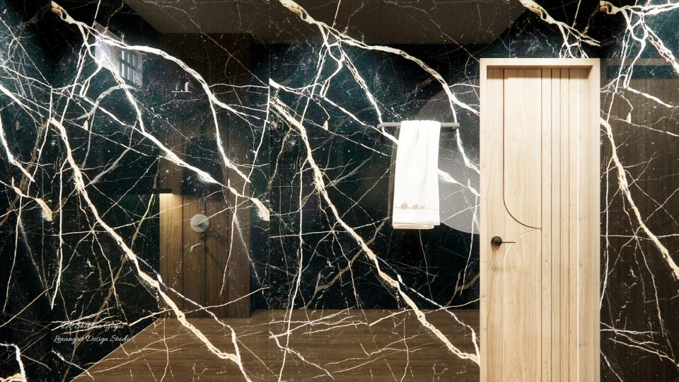 toilet entrance door