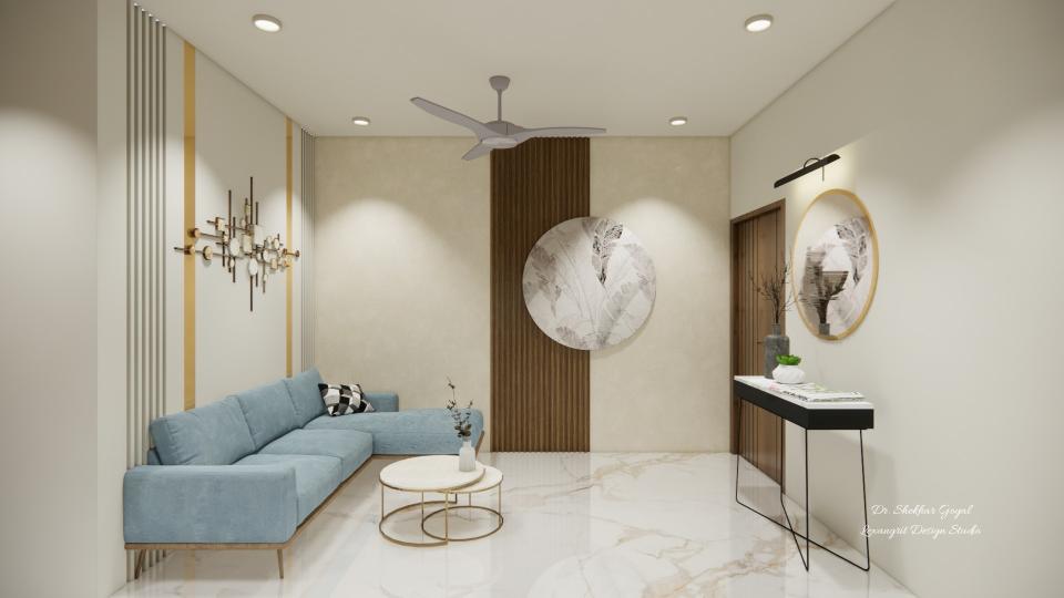 Minimalistic Modern 3BHK Apartment Design for Dr. Shekhar Goyal in Bikaner, Rajasthan