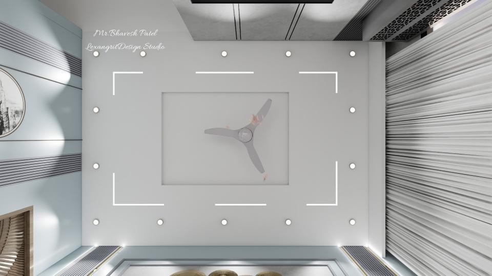 Living room ceiling design